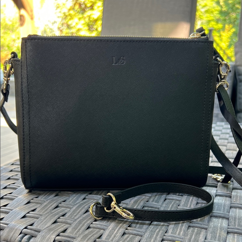 LO & SONS LEATHER CROSSBODY/CLUTCH